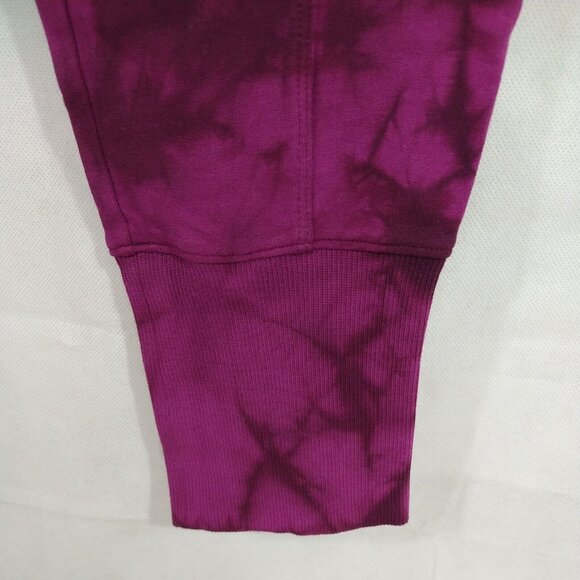 All in Motion High Rise Jogger Pants Women Size XS Purple Tie Dye Pockets NEW - Picture 4 of 8